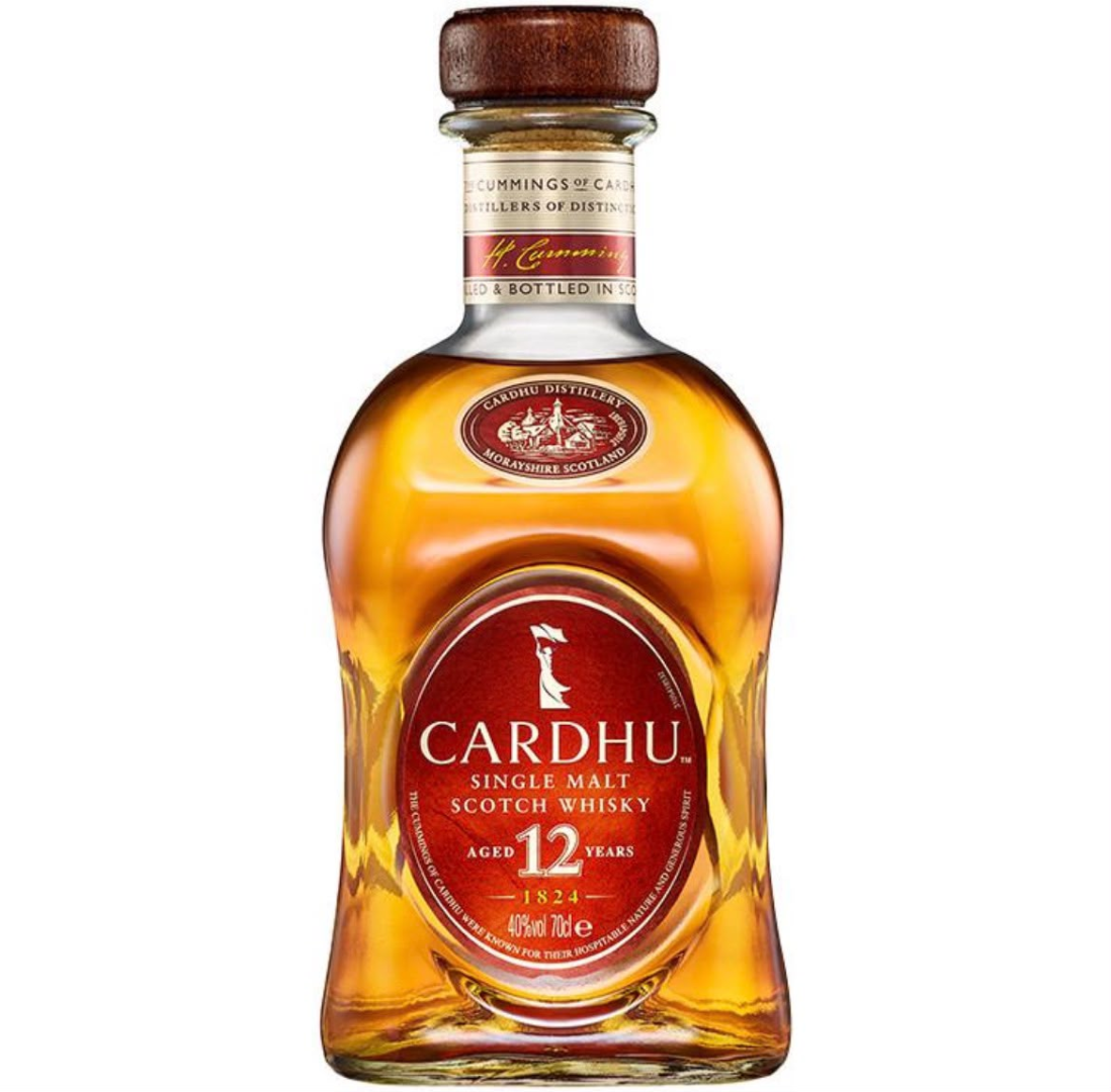Whisky Cardhu 12 Anos