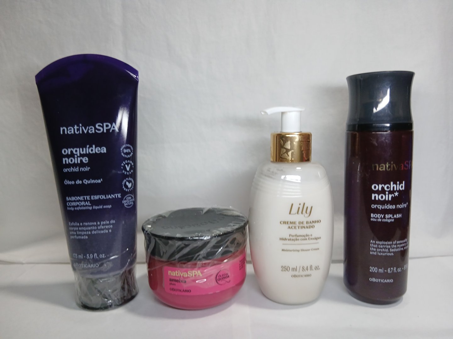 Kit de Cuidados Pessoais O Boticário Nativa SPA e Lily
