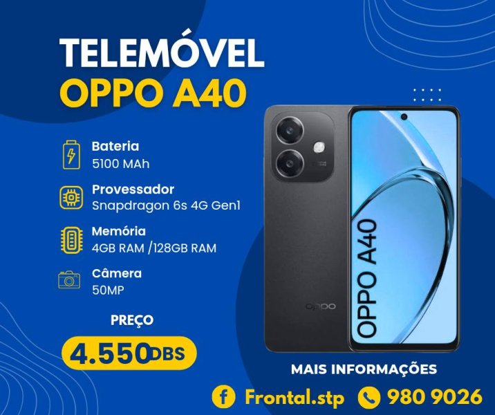 Telemóvel OPPO A40