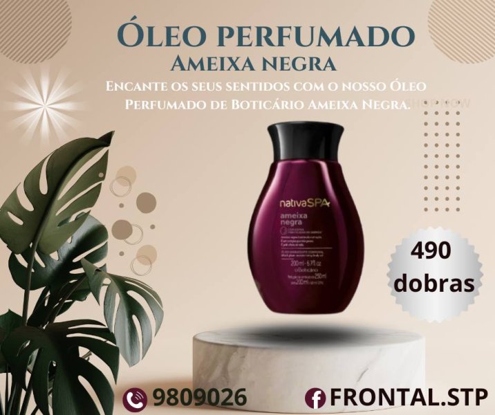 Óleo Perfumado Ameixa Negra