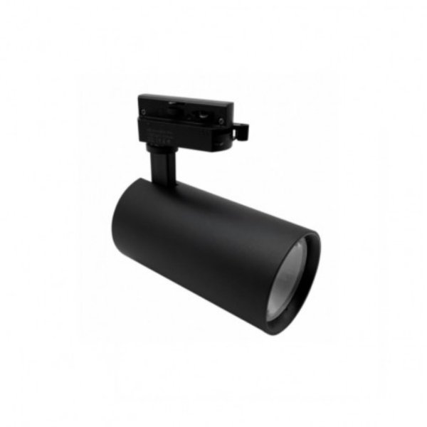 Projector de Calha 4200K Preto COB