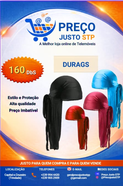 Durags de Alta Qualidade