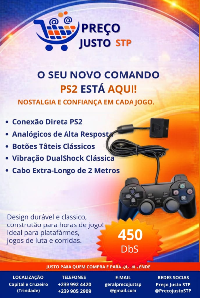 Comando para PS2