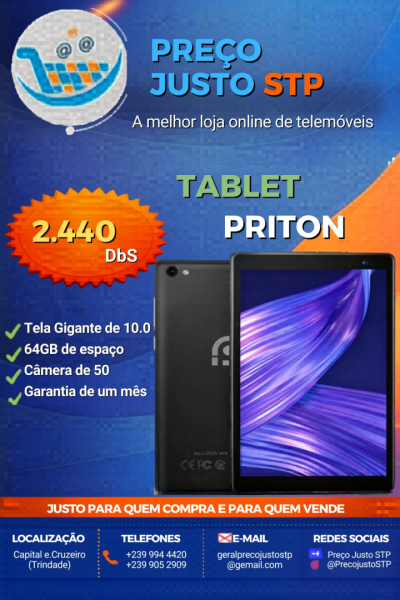 Tablet Priton 10.0 polegadas